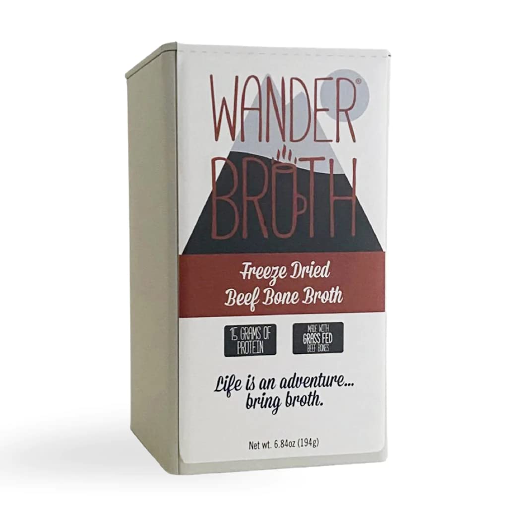 Freeze-Dried Grass-Fed Beef Bone Broth, 12 Serving U584