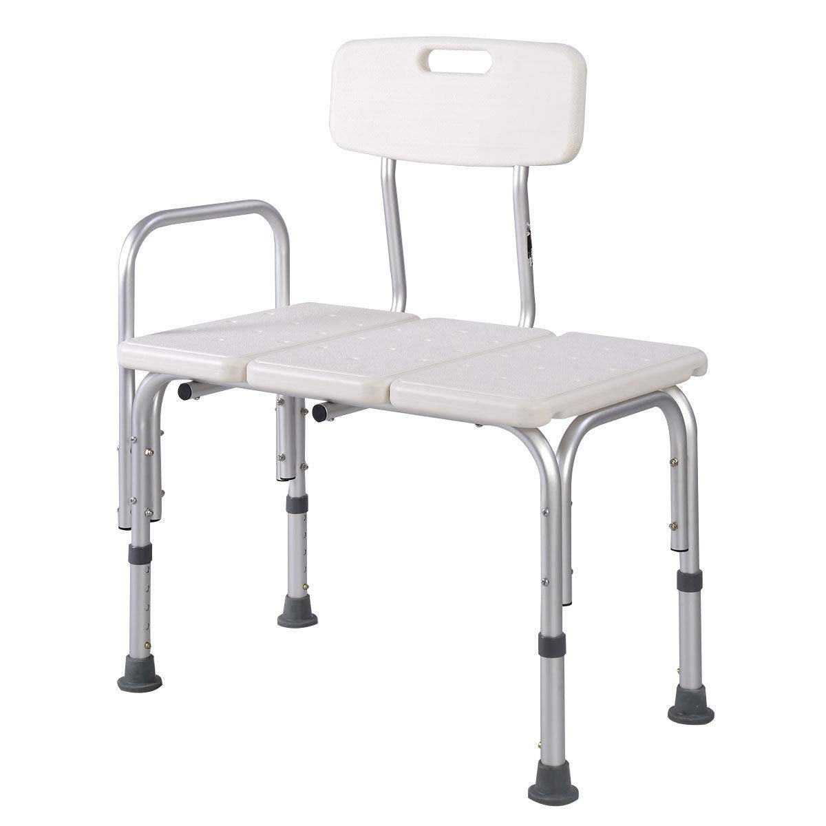 Bathtub Transfer Bench Bath Chair with Back G782