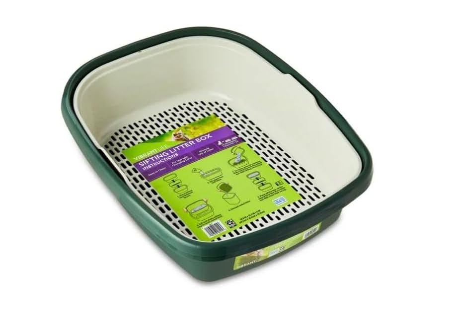 Sifting Cat Litter Box 3-Piece Set L468