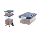 33qt + 12qt Airtight Pet Food Storage Container Combo with Scoop A51744