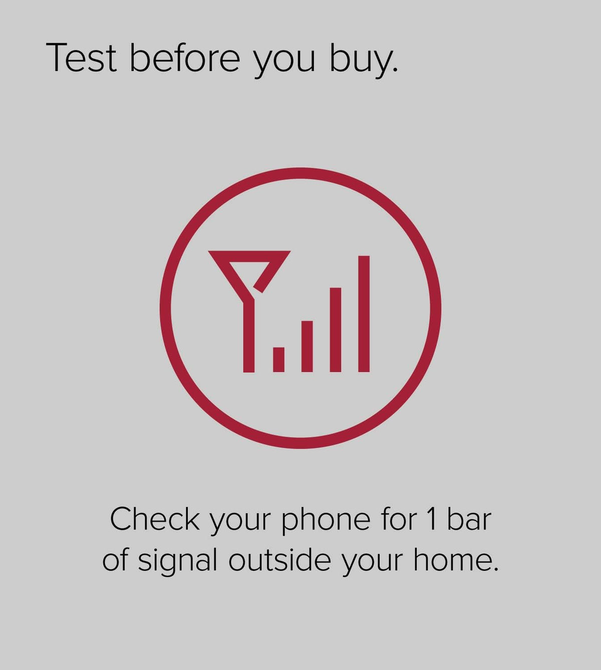 Cell Phone Signal Booster for Verizon and AT&T W2196