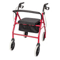 Height Adjustable Rolling Walker with Wheels and Seat H575