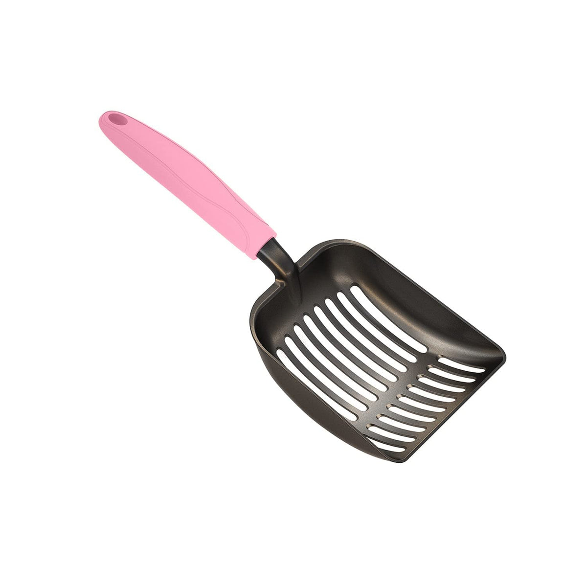 Non-Stick Aluminum Alloy Cat Litter Scoop with Long Handle O108121