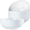 40 oz Off White Ceramic Soup Bowls Set of 4 O572056