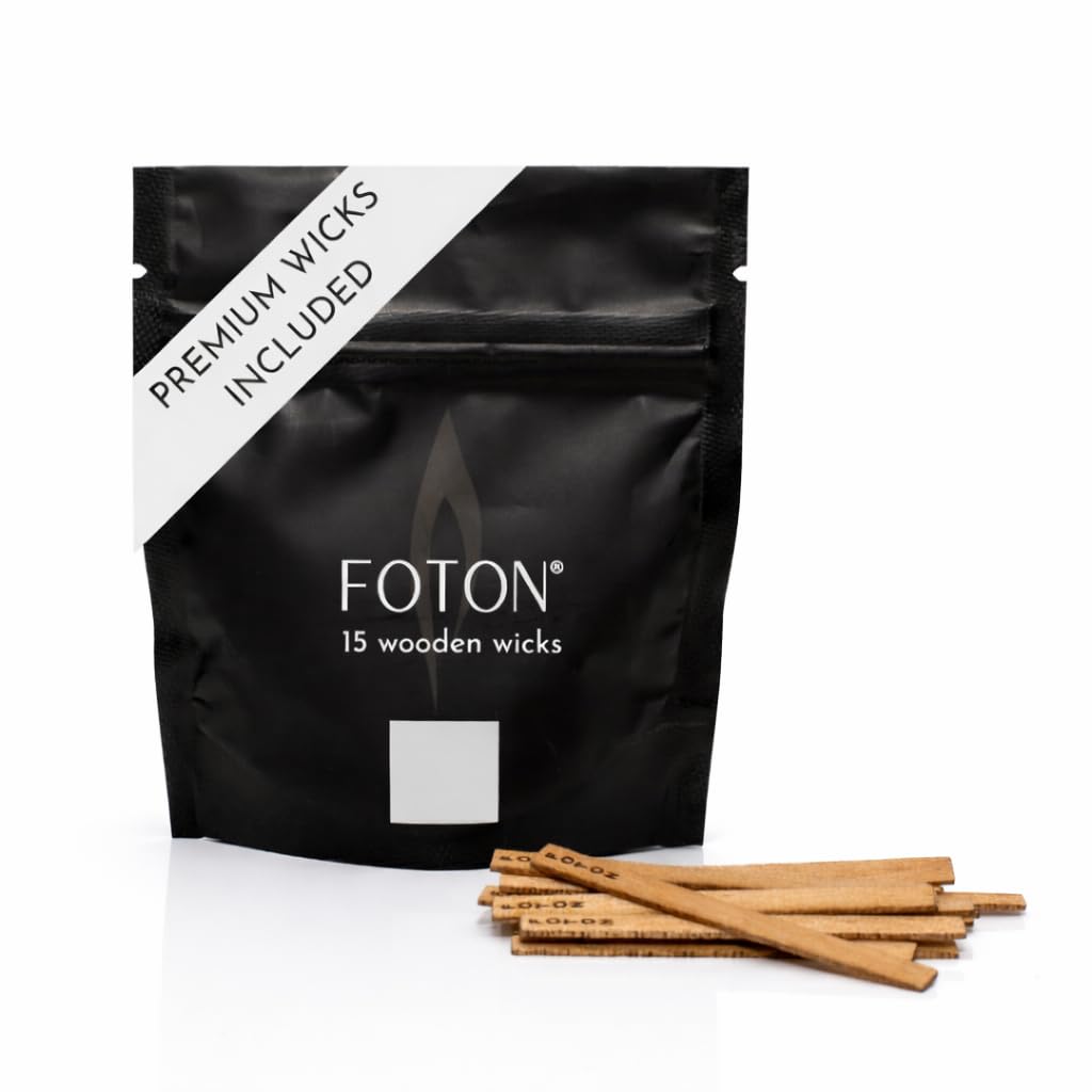 15 Pack Wooden Candle Wicks Z936