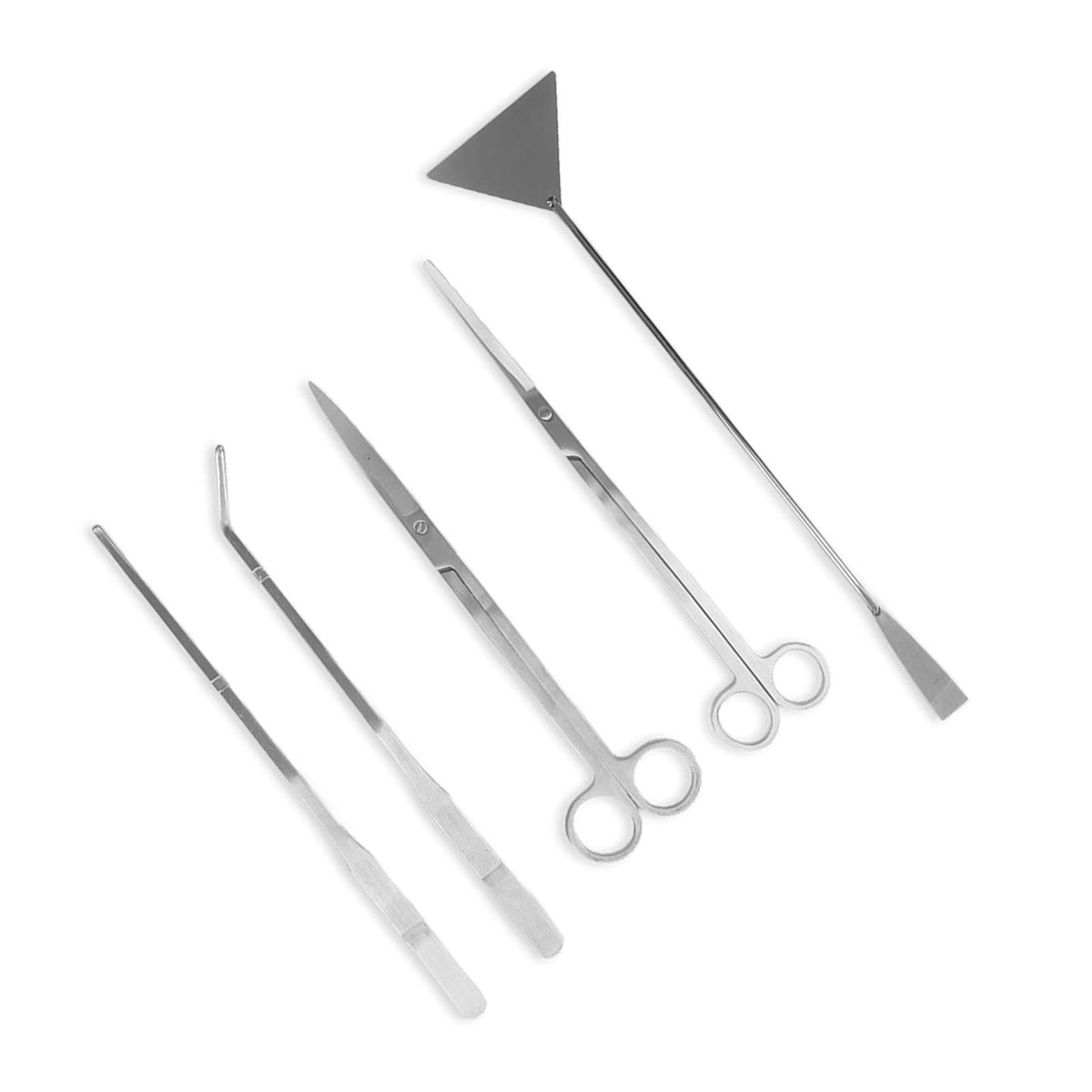 5 in 1 Stainless Steel Aquarium Aquascaping Kit L206