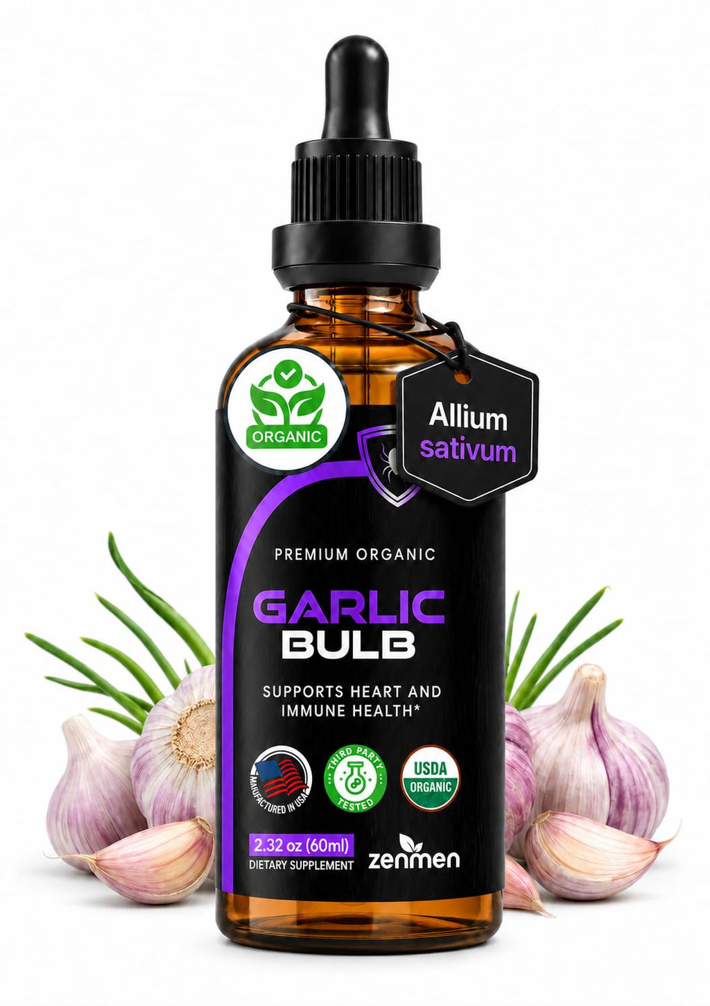 Organic Odorless Garlic Supplements T648799