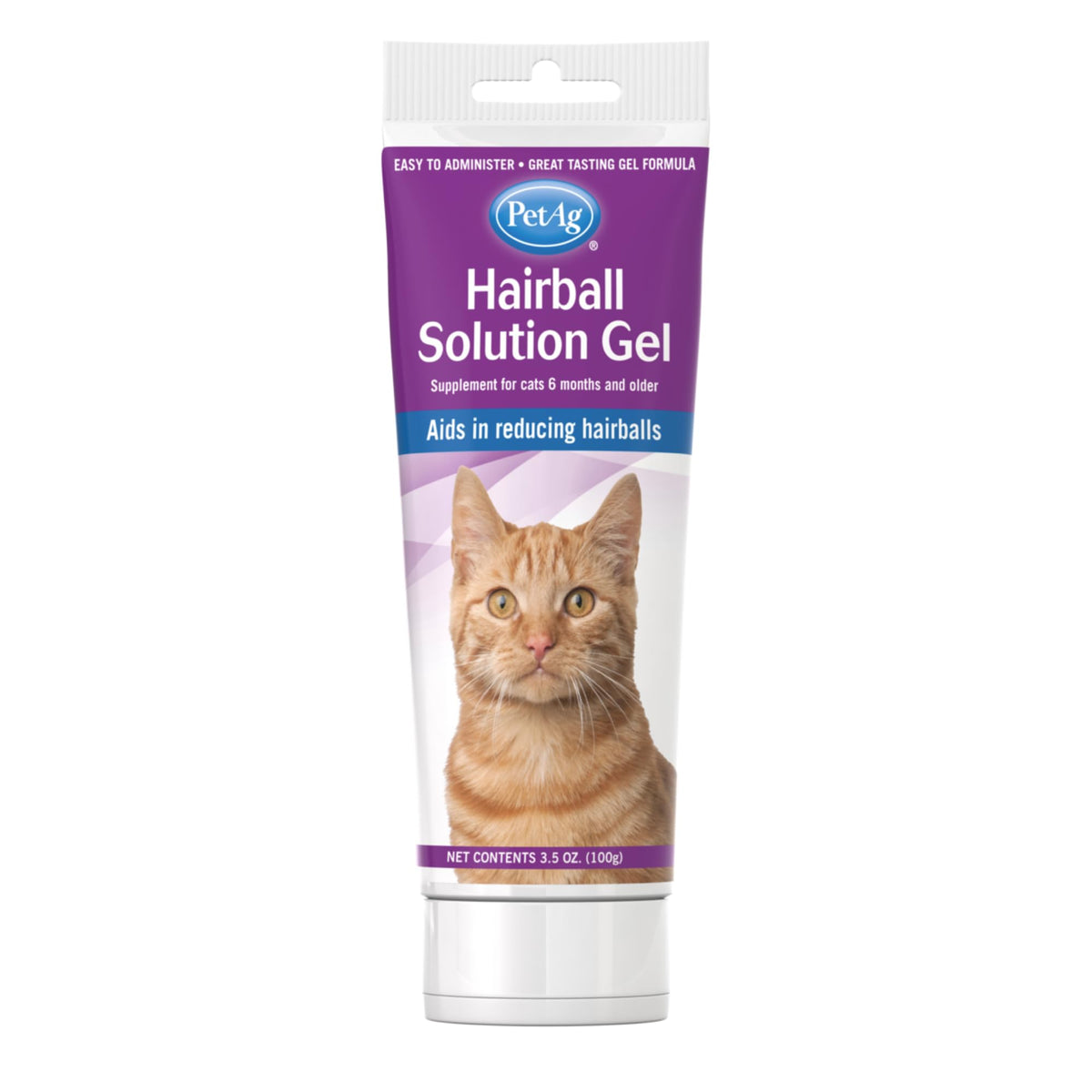 Hairball Solution Gel Supplement for Cats 3.5 oz O577324