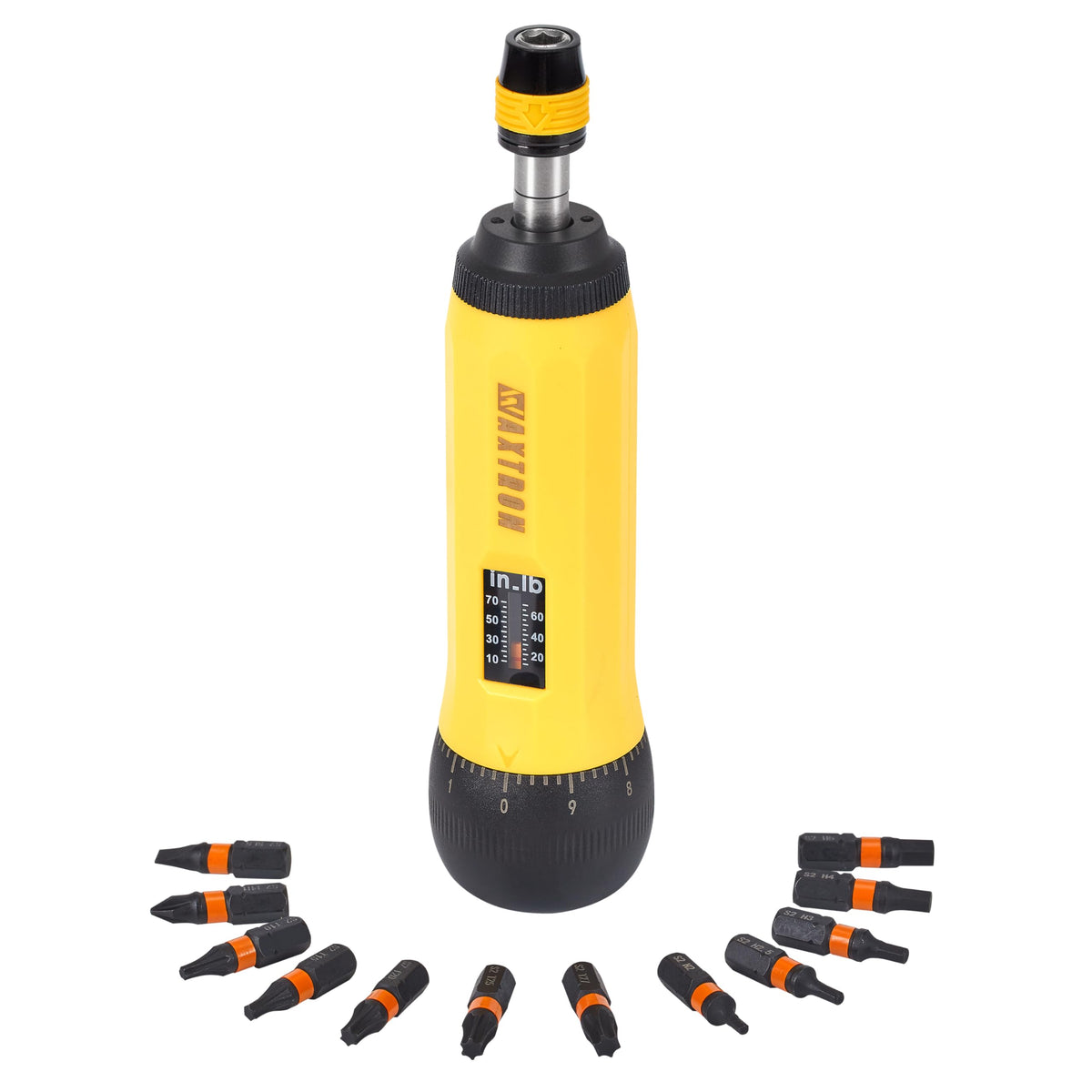 Torque Screwdriver Set 13-Piece 1/4" Drive F6102