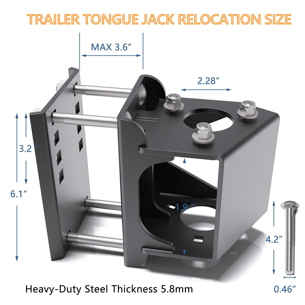 Trailer Jack Relocation Kit S21522
