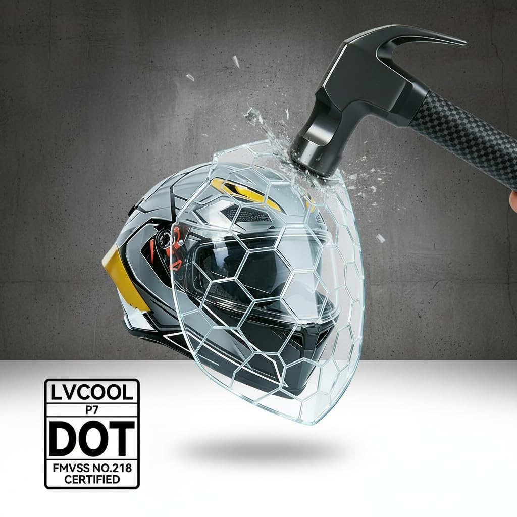Full Face Motorcycle Helmet with Bluetooth M977071