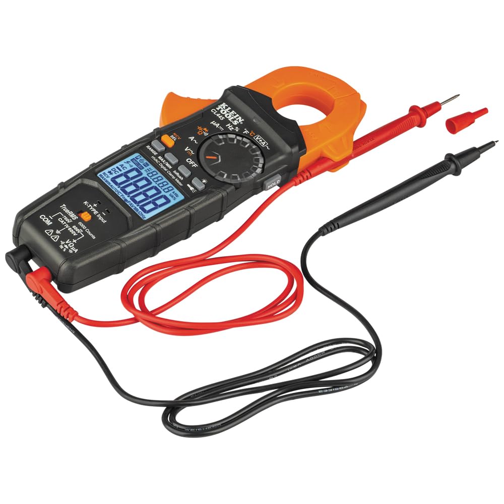 Auto-Ranging TRMS HVAC Clamp Meter C200960