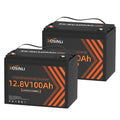 12V 100Ah LiFePO4 Battery 2Pack K2029