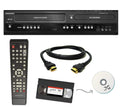 VHS to DVD Recorder VCR Combo with Remote C284594