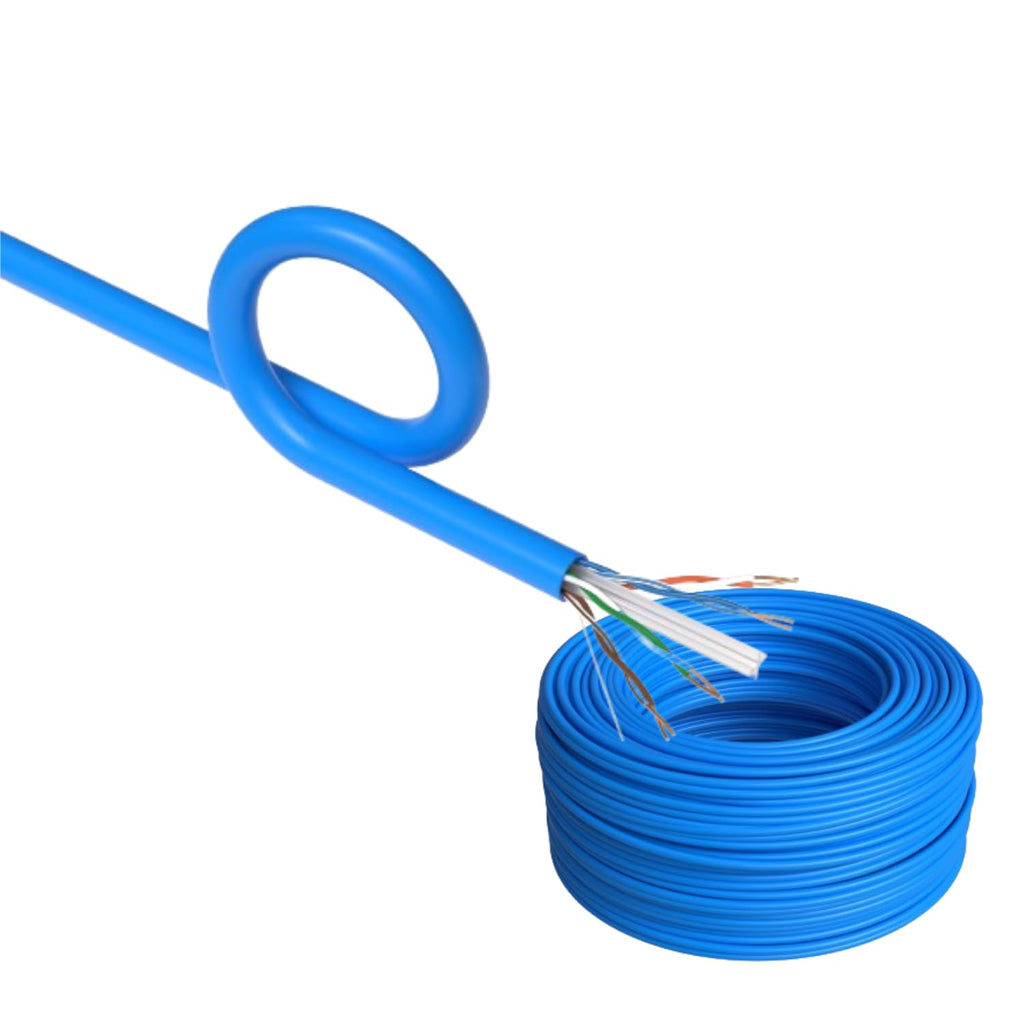 1000ft Plenum Cat6 Solid 23AWG Network Cable C478040