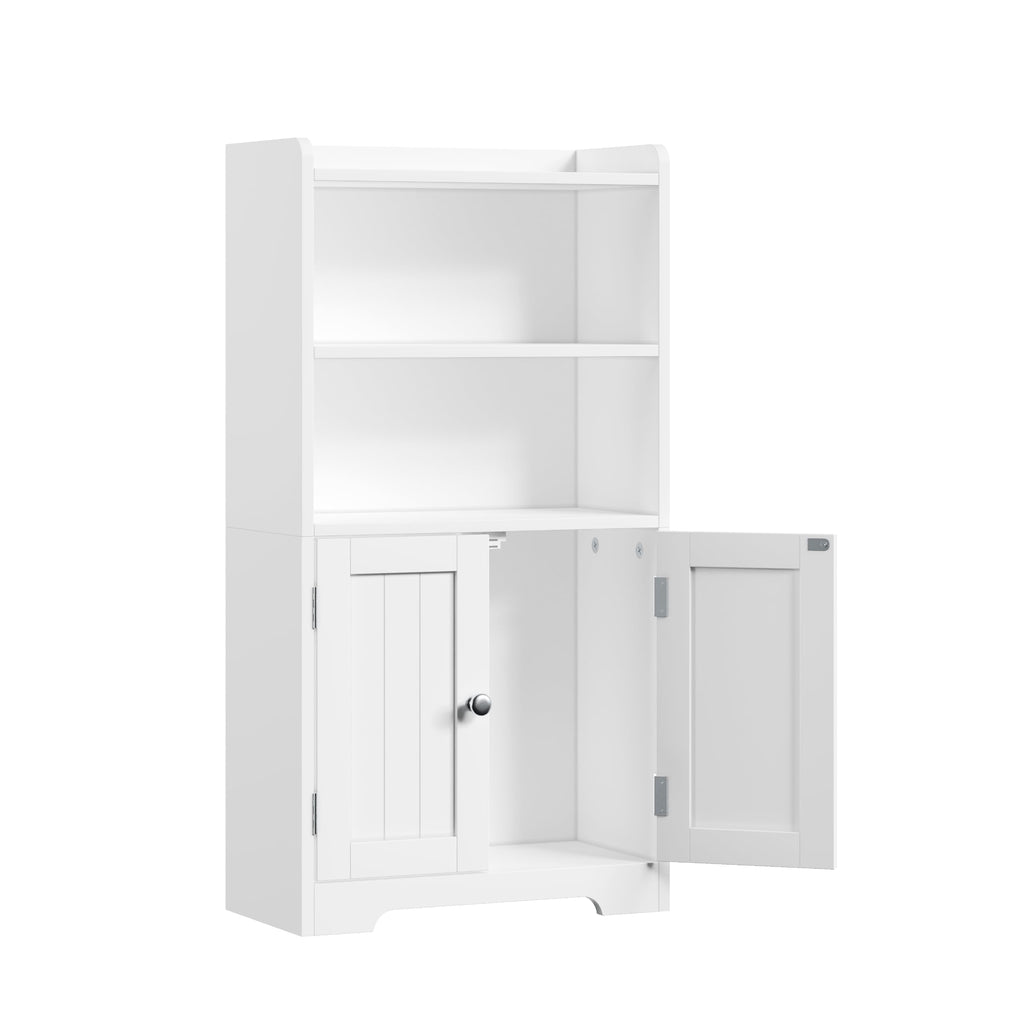 Small Bathroom Storage Cabinet with 2 Door and Shelves I15898