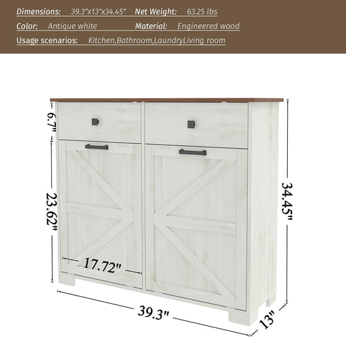 20 Gallon Tilt Out Trash Cabinet Y86093