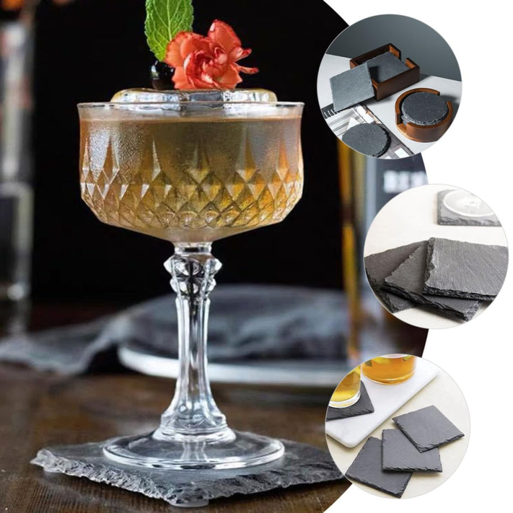 Natural Stone Table Coasters Y71596