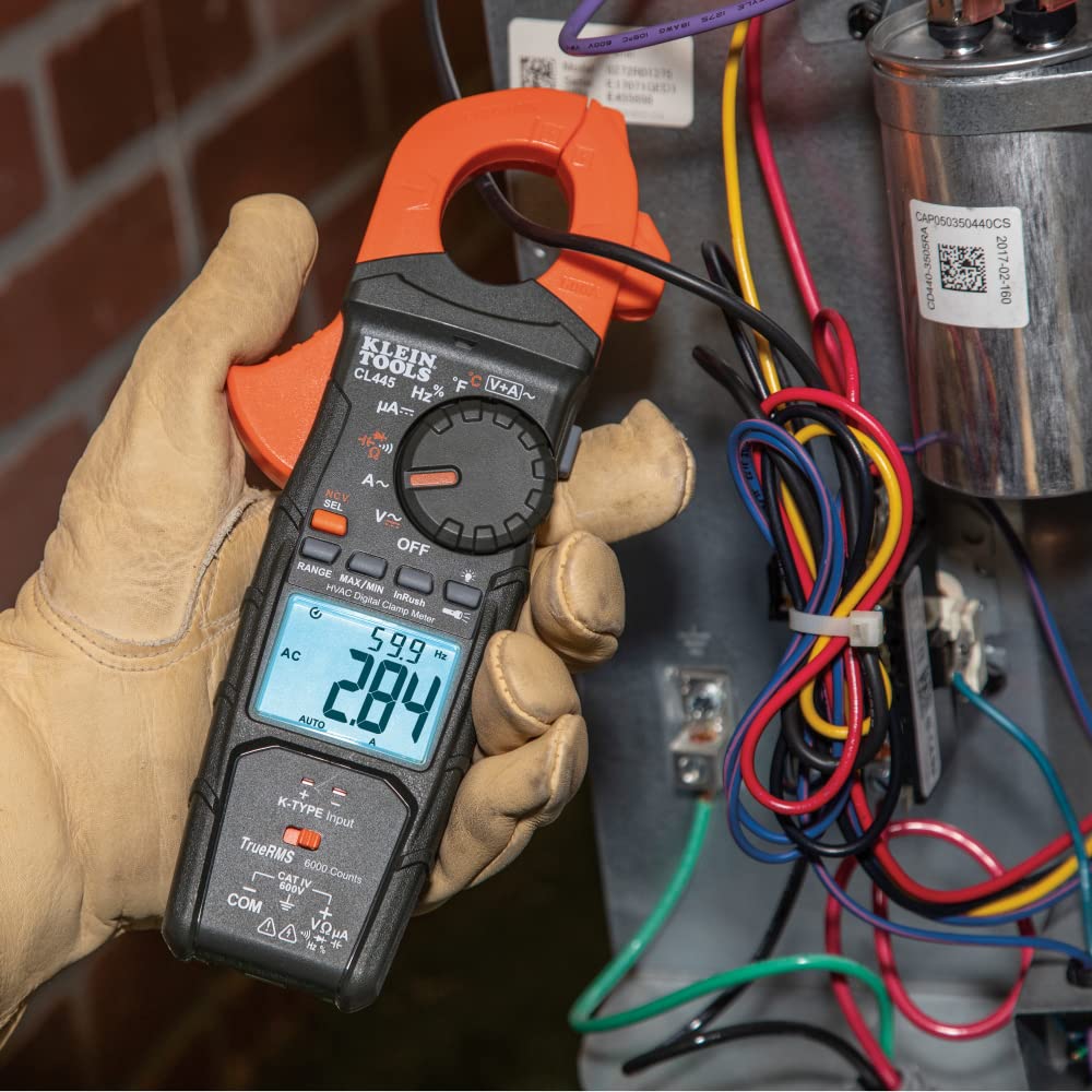 Auto-Ranging TRMS HVAC Clamp Meter C200960