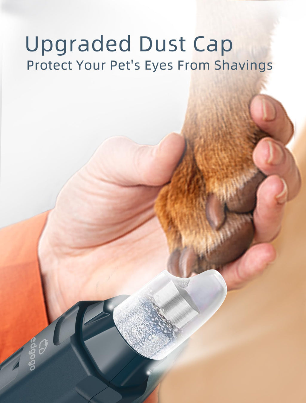Dog Nail Grinder with 2 LED Lights H56768