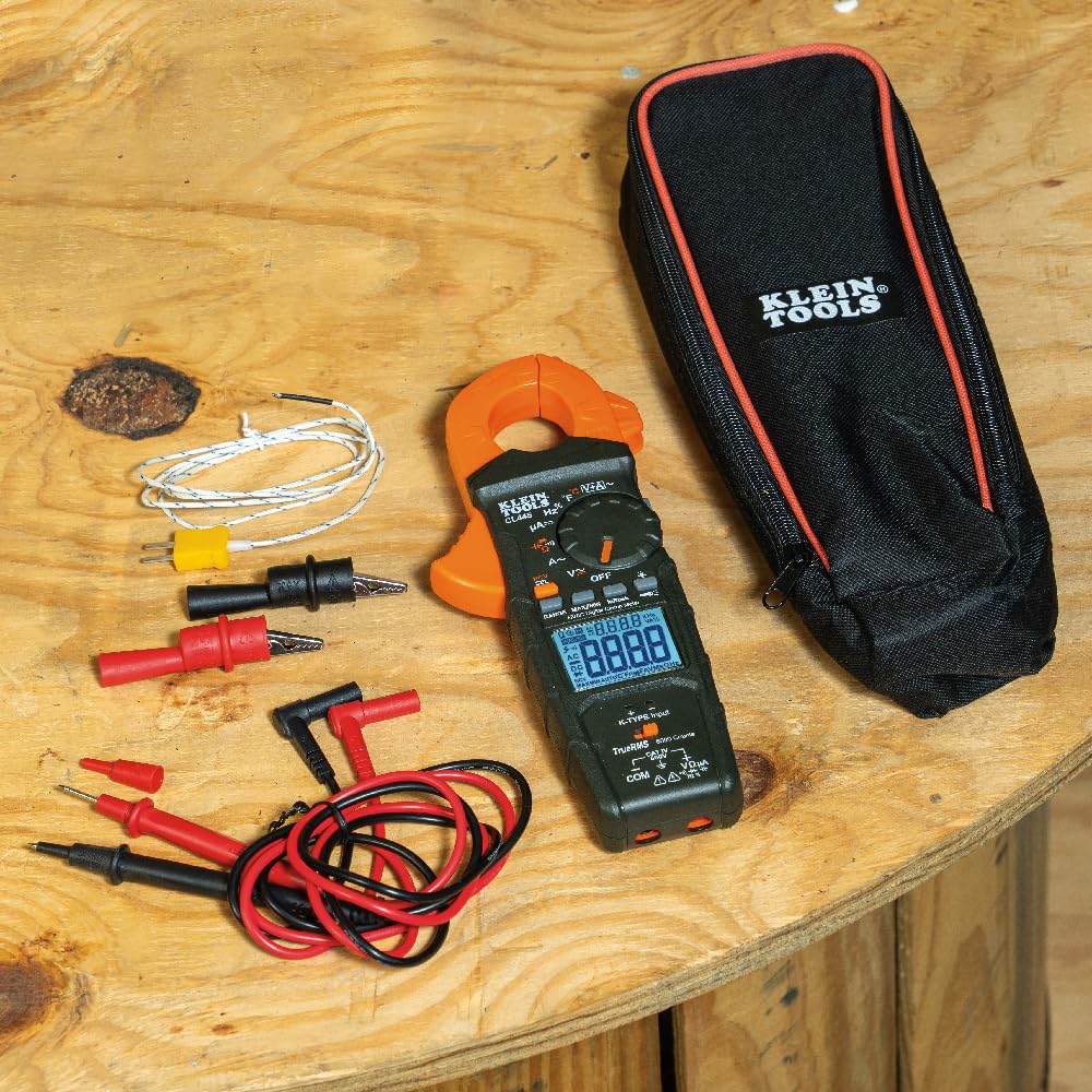 Auto-Ranging TRMS HVAC Clamp Meter C200960