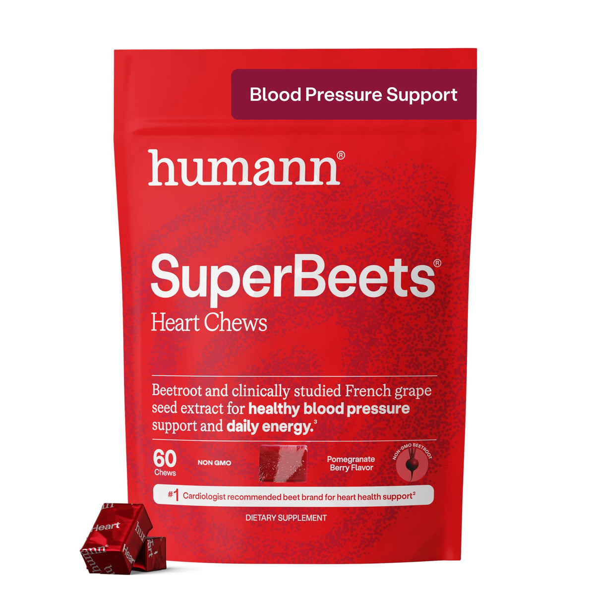 Pomegranate Berry Flavor Chews 60 Ct V906843
