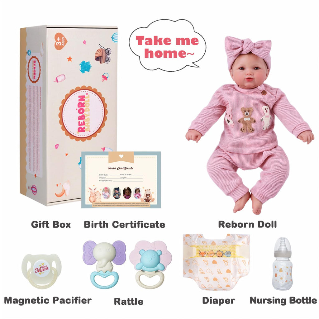 20 Inch Realistic Baby Dolls with Accessories D477984