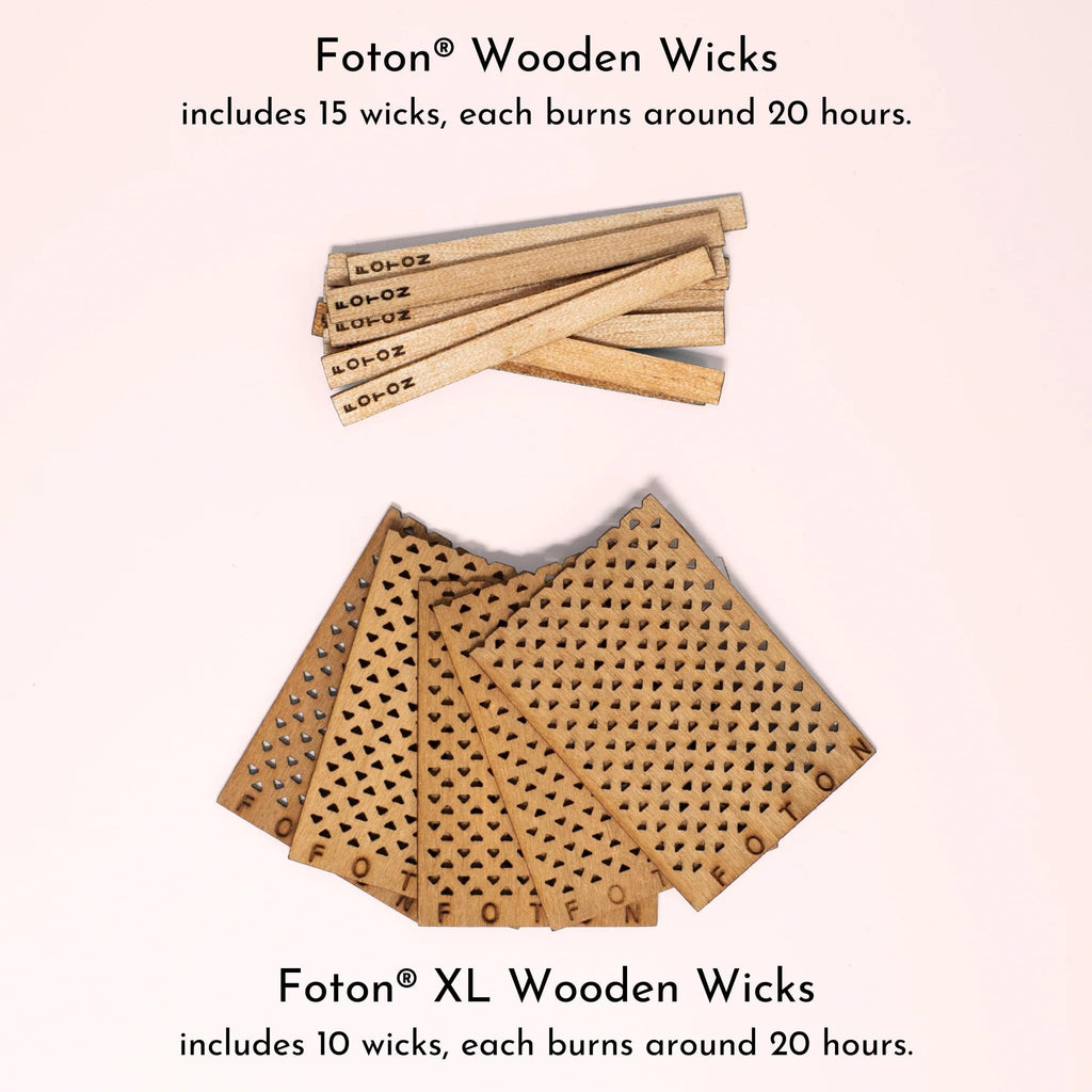 15 Pack Wooden Candle Wicks Z936