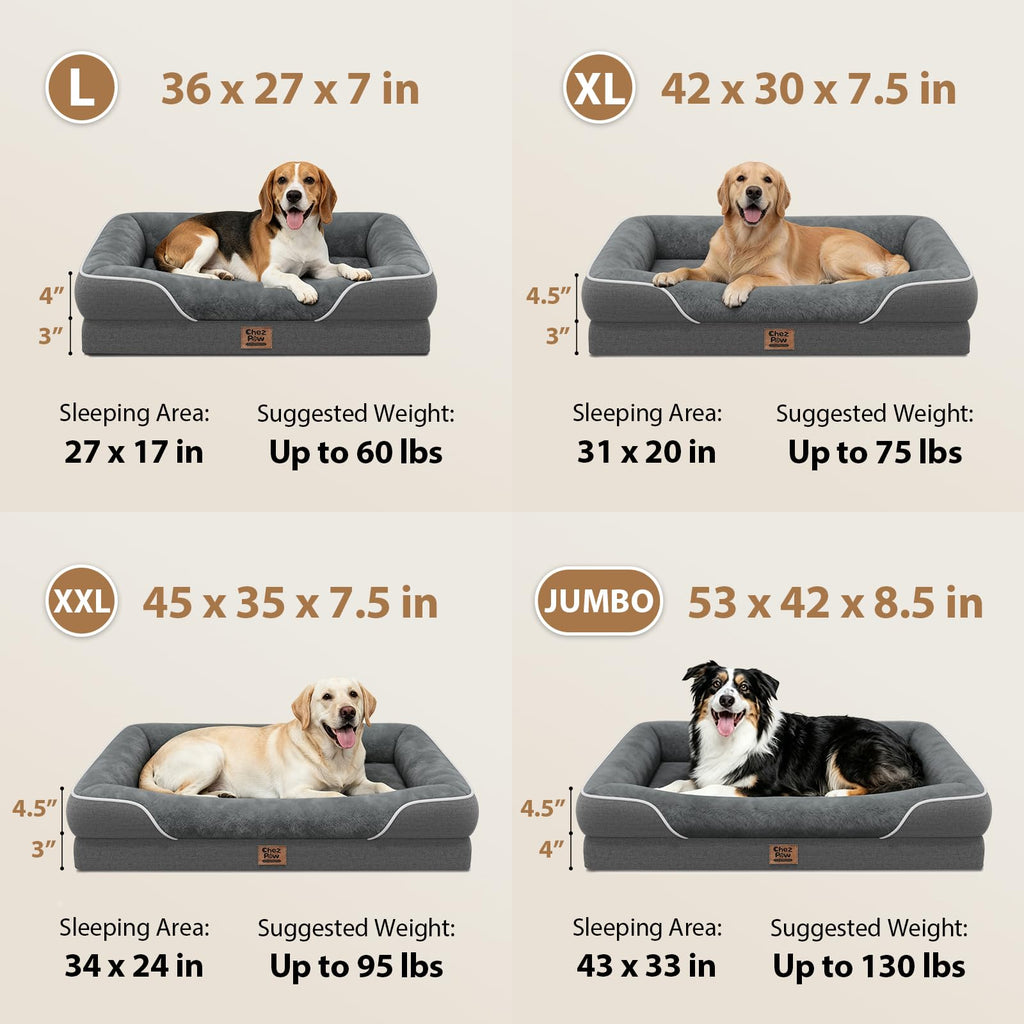 Waterproof Orthopedic Dog Bed J873502