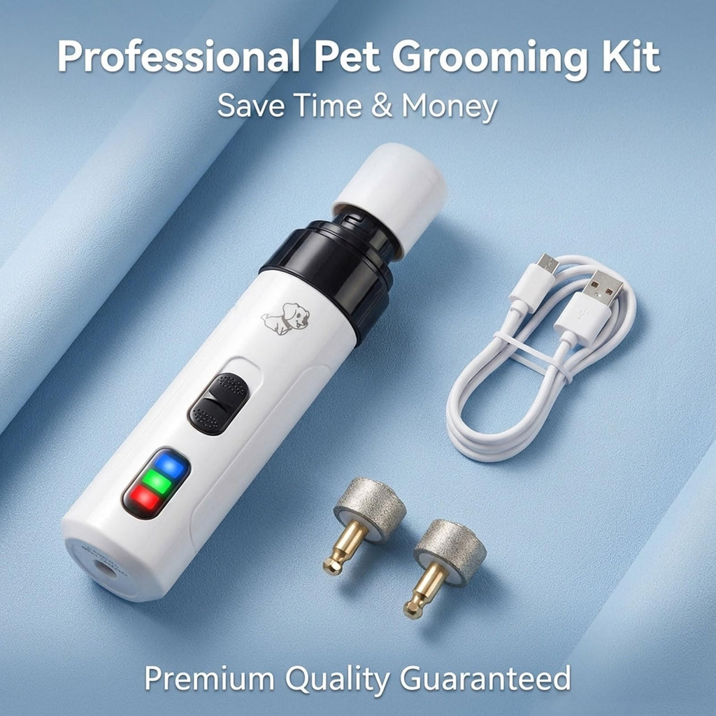 Dog Nail Grinder with Light J696