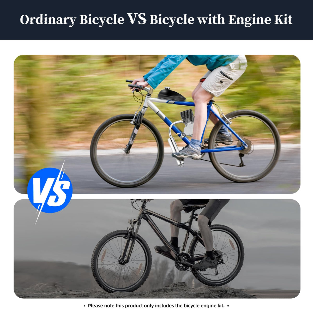 2-Stroke 100cc Bicycle Engine Kit Y9912