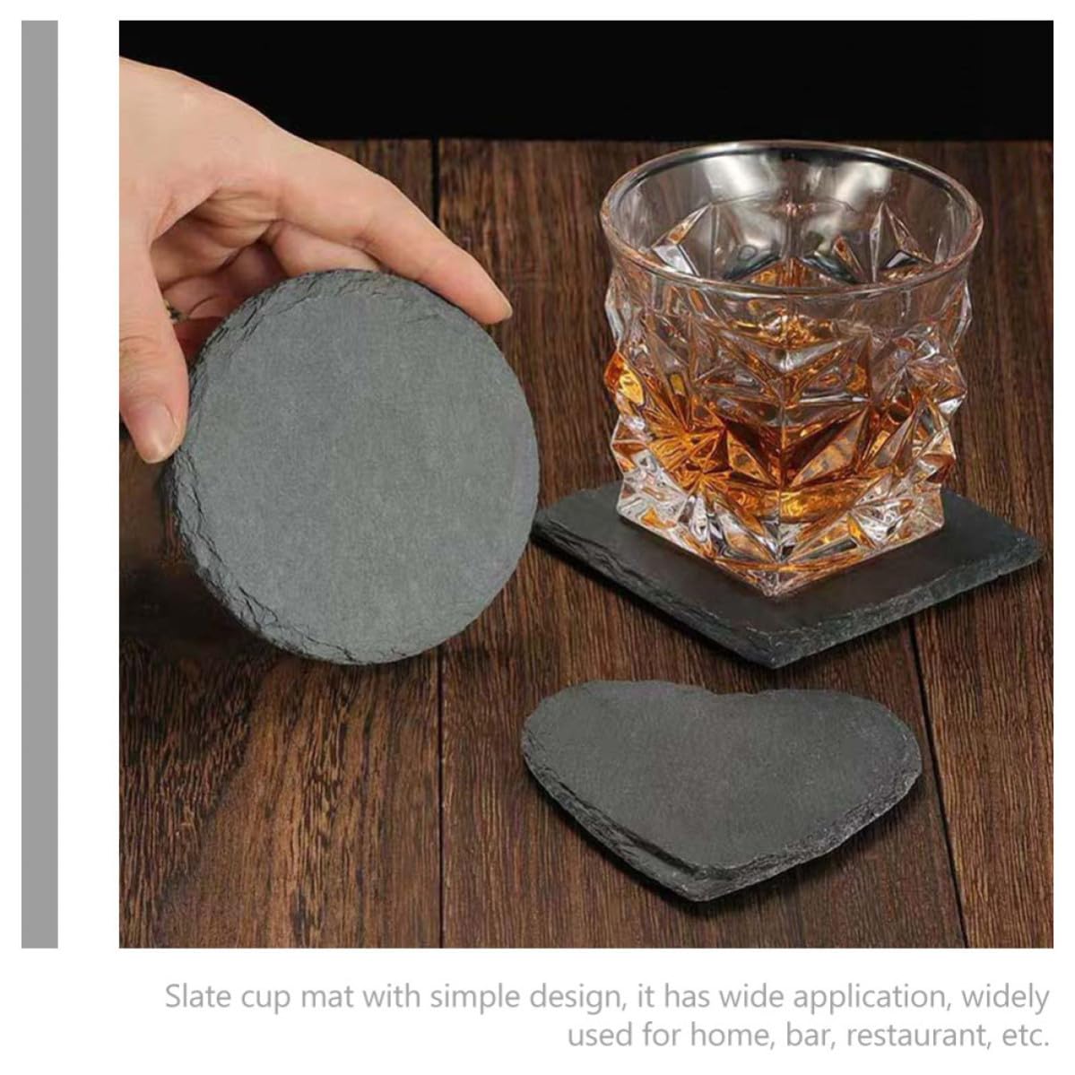Natural Stone Table Coasters Y71596