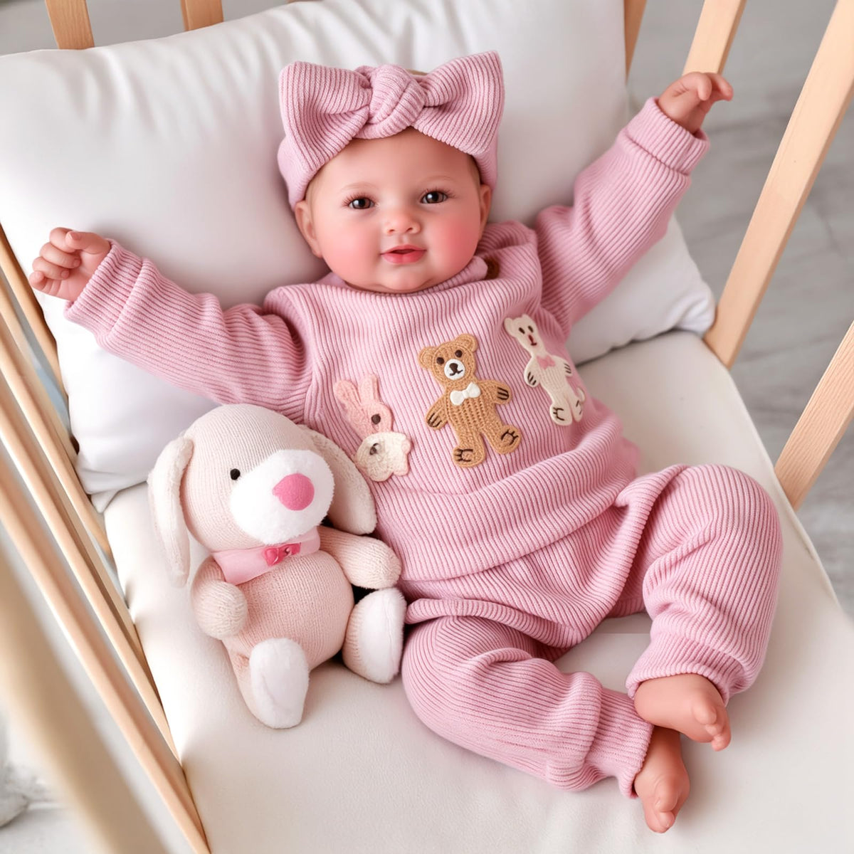 20 Inch Realistic Baby Dolls with Accessories D477984