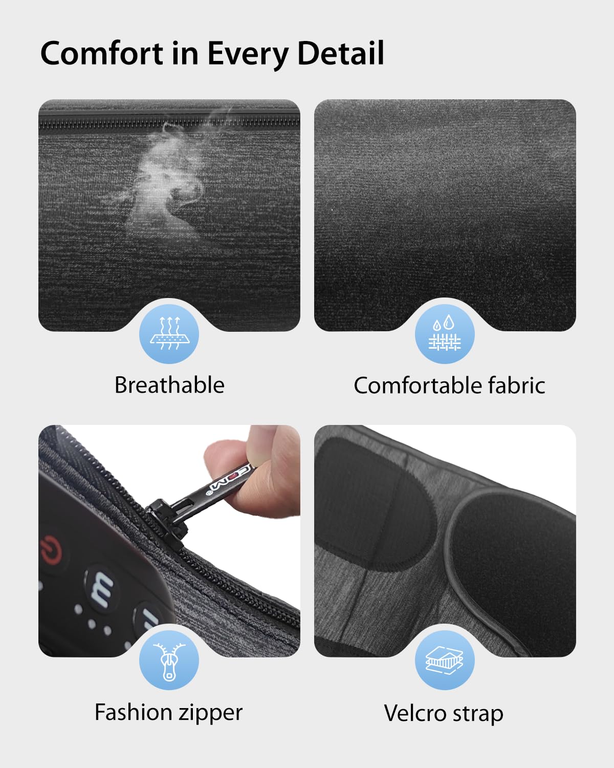 Cordless Calf Massager with 3 Intensities 3 Modes S29355