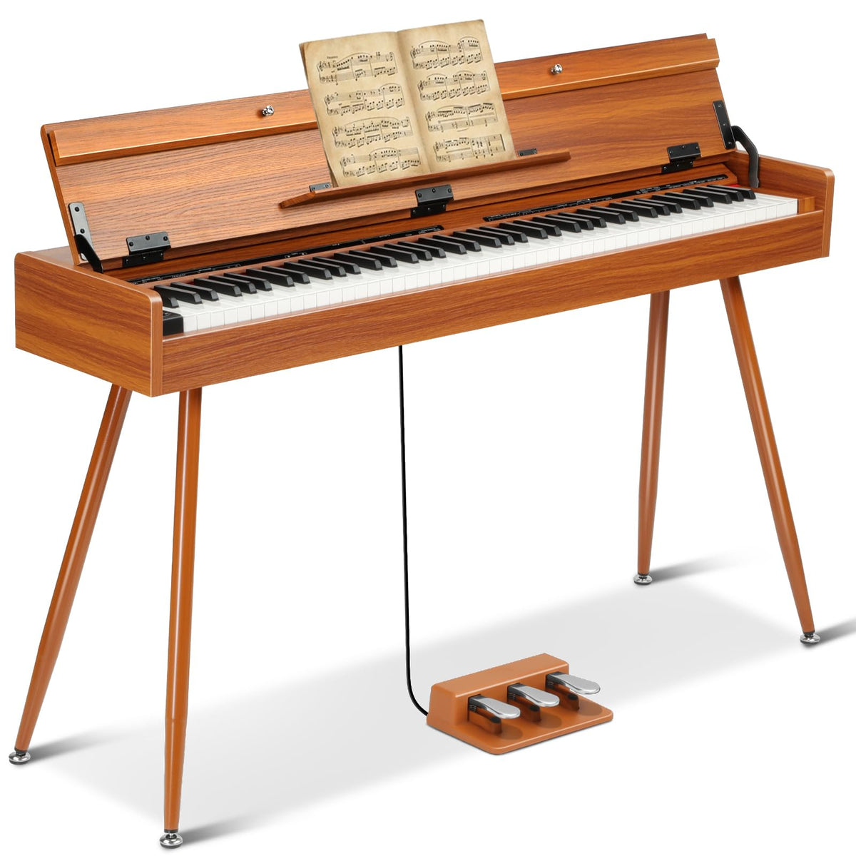 88 Key Weighted Hammer Action Digital Piano with MIDI A2617