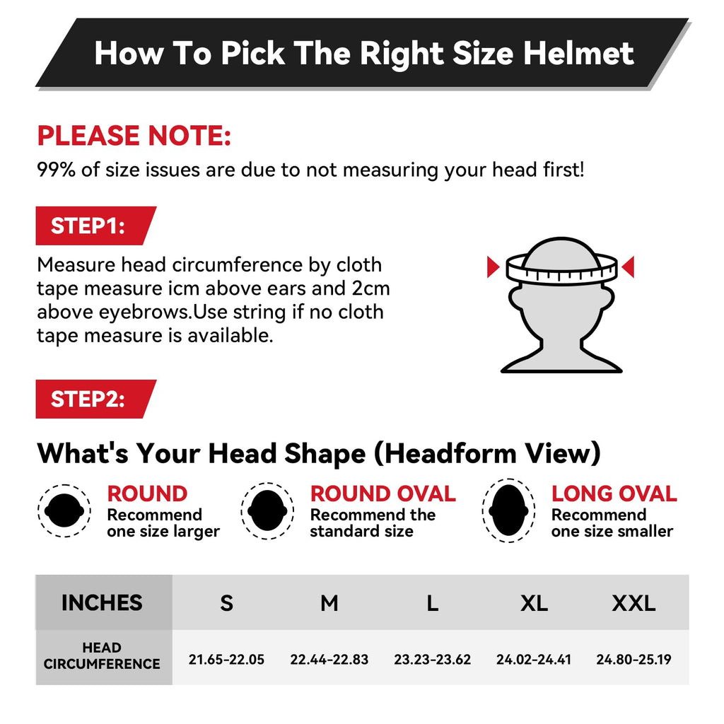 DOT Approved Full Face Motorcycle Helmets Y72972