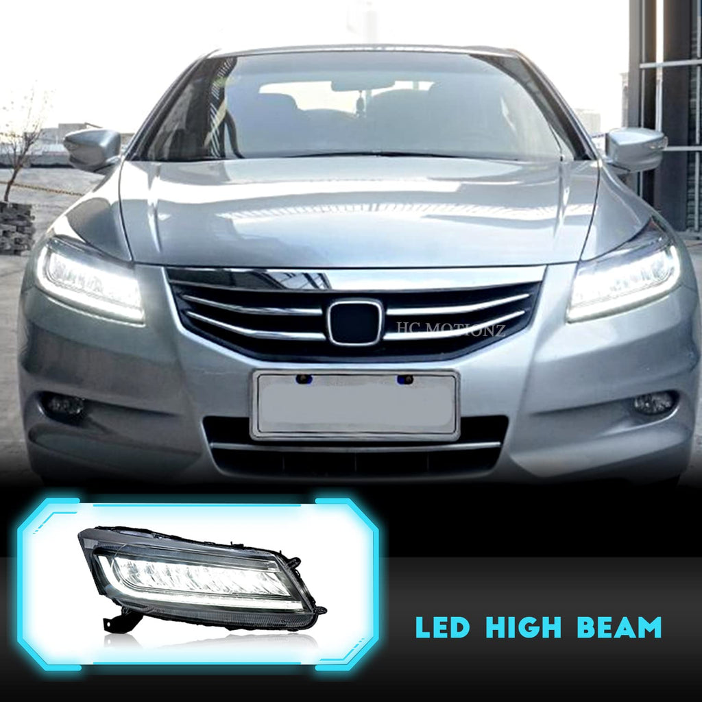 Headlights For Honda Accord 2008-2012, Driver and Passenger Side (Pair) C74084