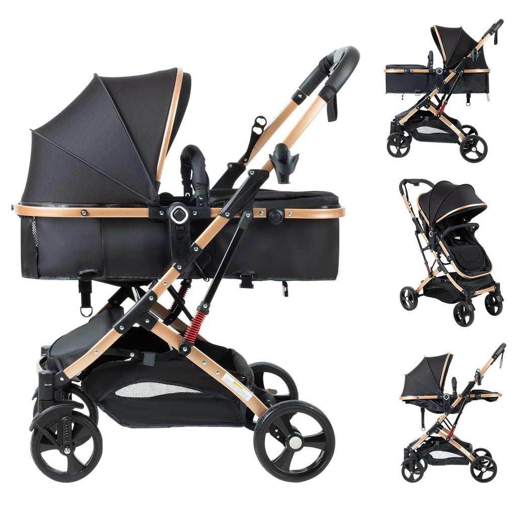 Foldable 2 in 1 Baby Stroller Y8588