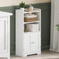Small Bathroom Storage Cabinet with 2 Door and Shelves I15898