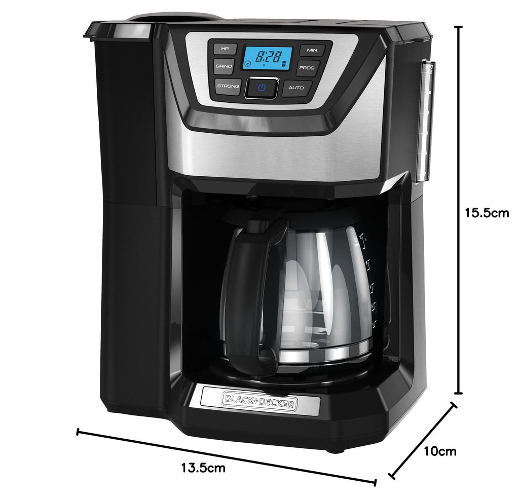 12-Cup Grind and Brew Coffee Maker F2984