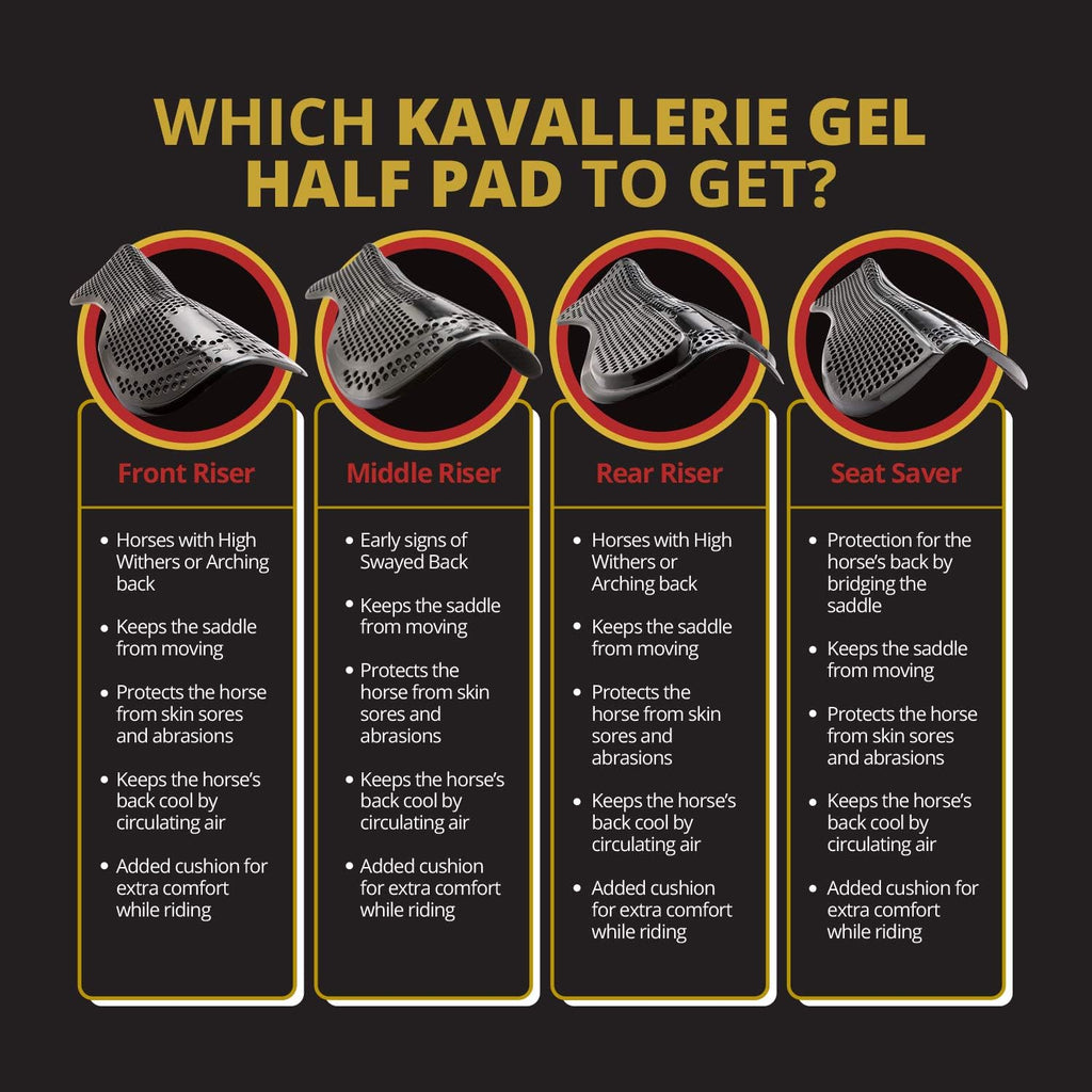 Gel English Saddle Pad P50569