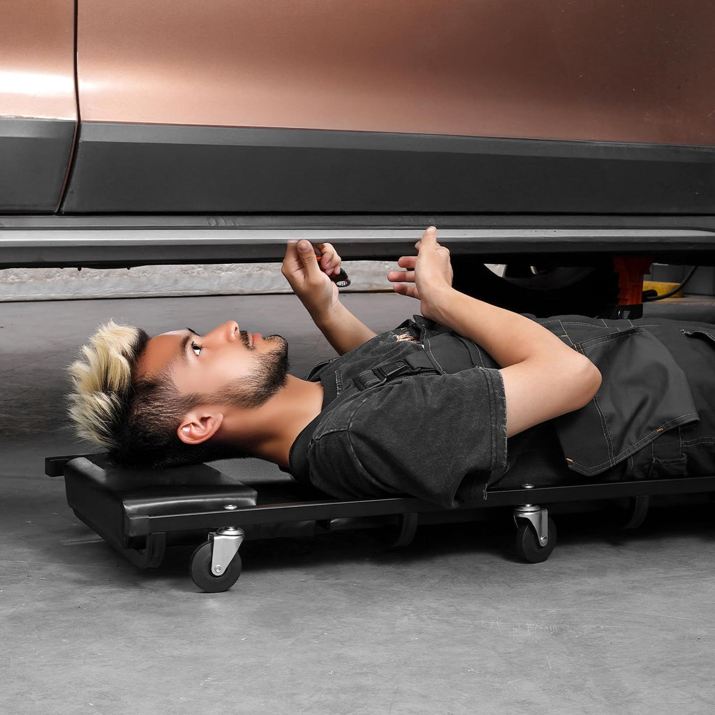 40-Inch 300 lbs Capacity Automotive Rolling Creeper with 6 Casters T284