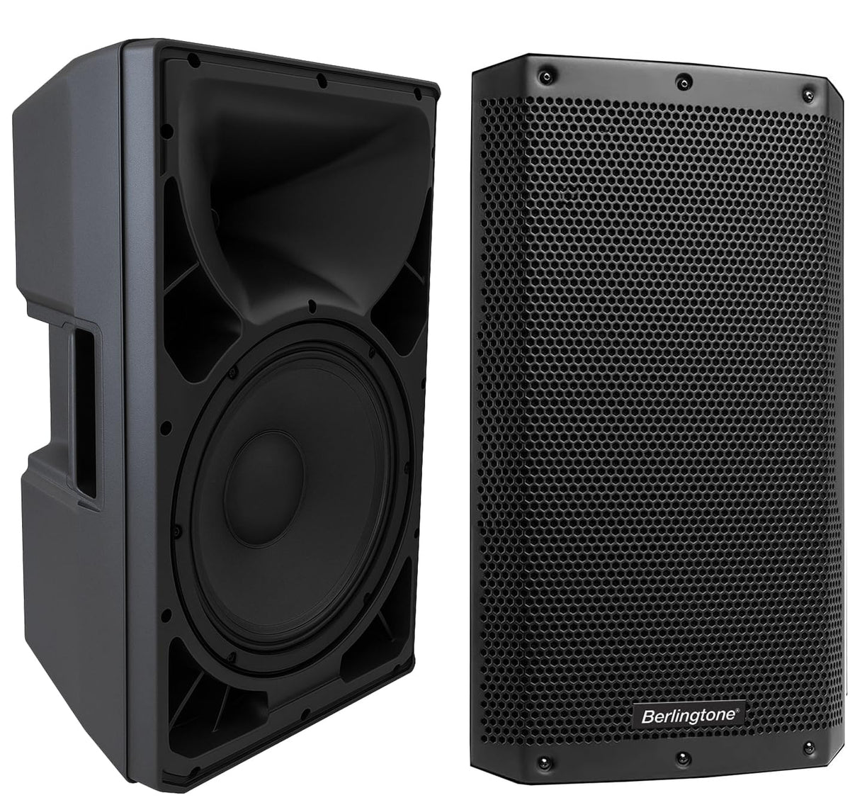 12-Inch Powered PA Speaker with Bluetooth, USB Port, XLR Inputs Q860496