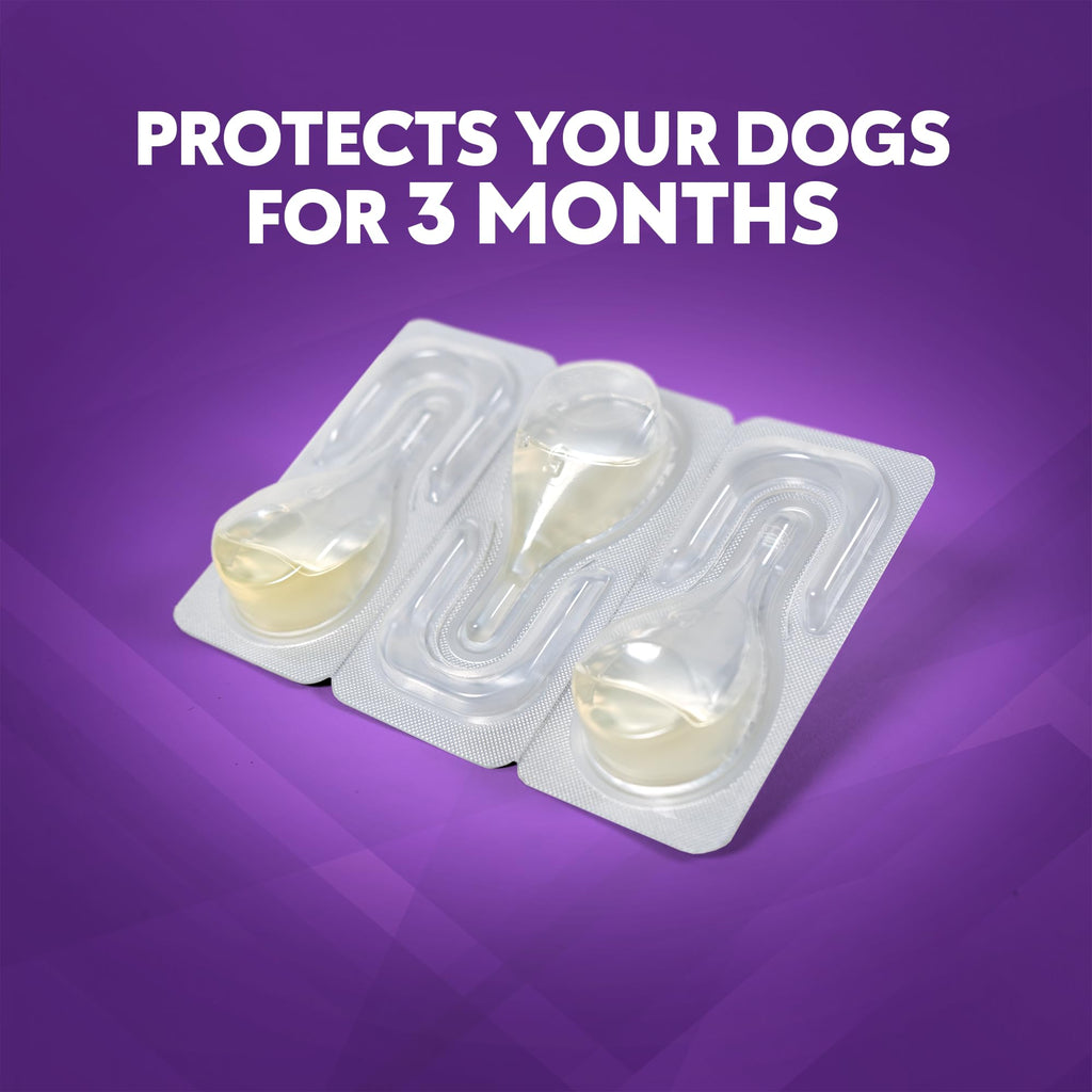 Flea and Tick Prevention for Medium Dogs 23-44lbs (3 Doses) E370295