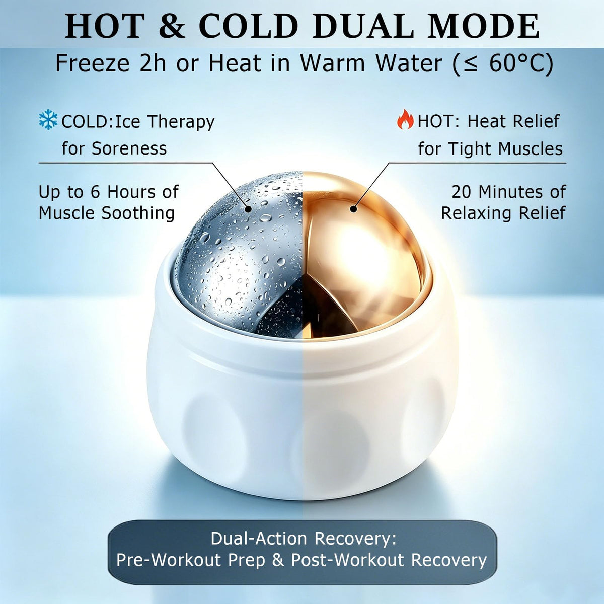 Ice Roller Ball Cold & Heat Therapy M79571