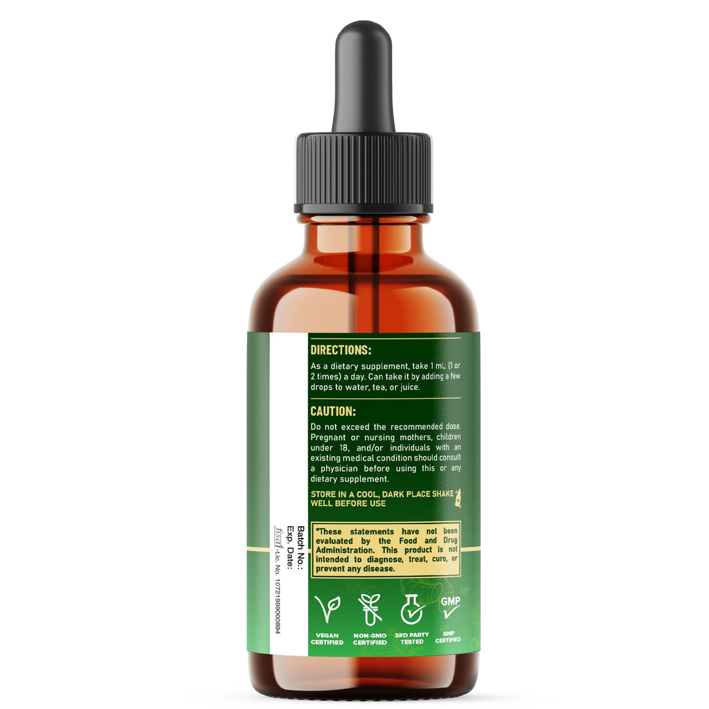 Selenium Liquid Drops with Vitamin C, Zinc, Iodine, L-Tyrosine, Ashwagandha and Turmeric C753159