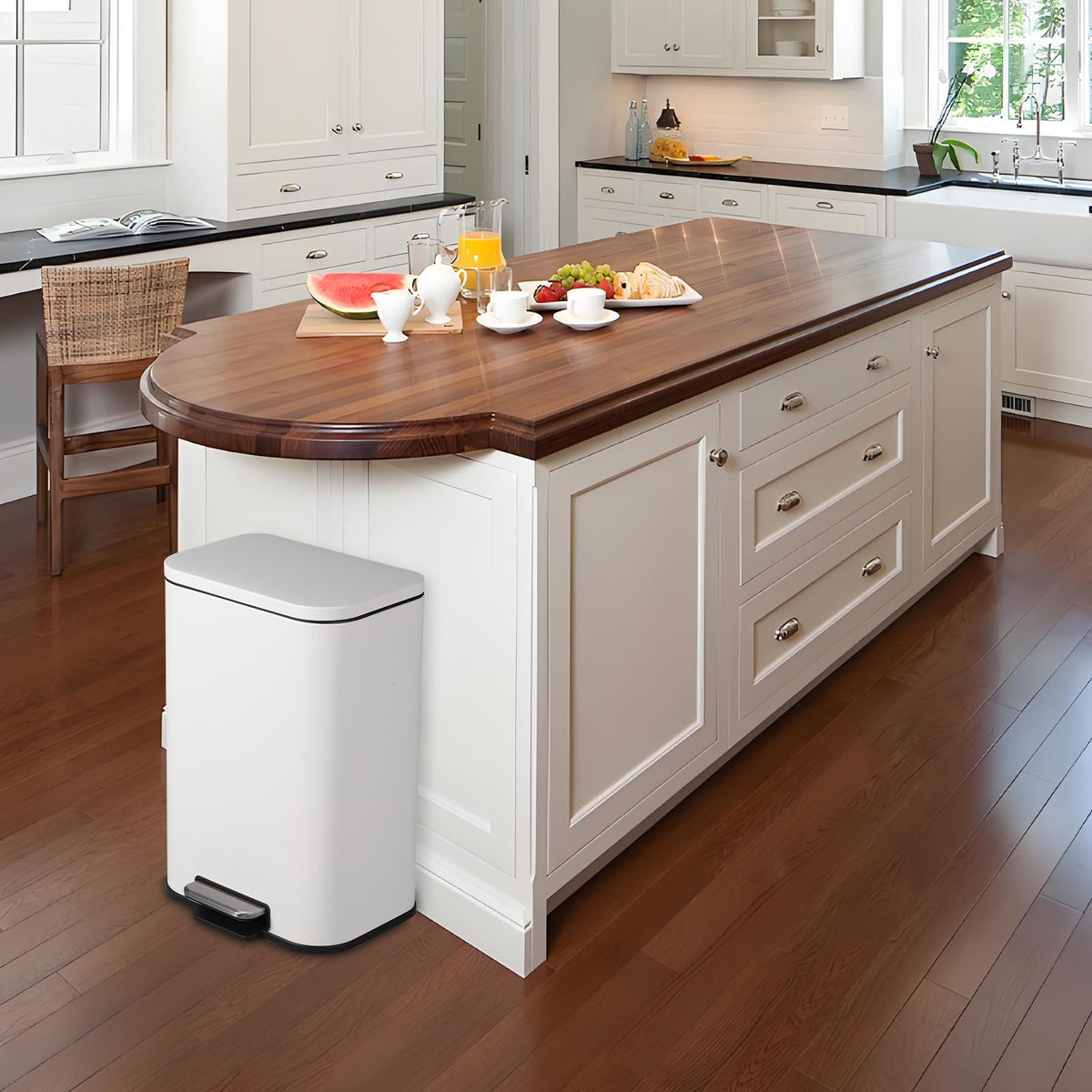 Stainless Steel 50L Trash Can C2080