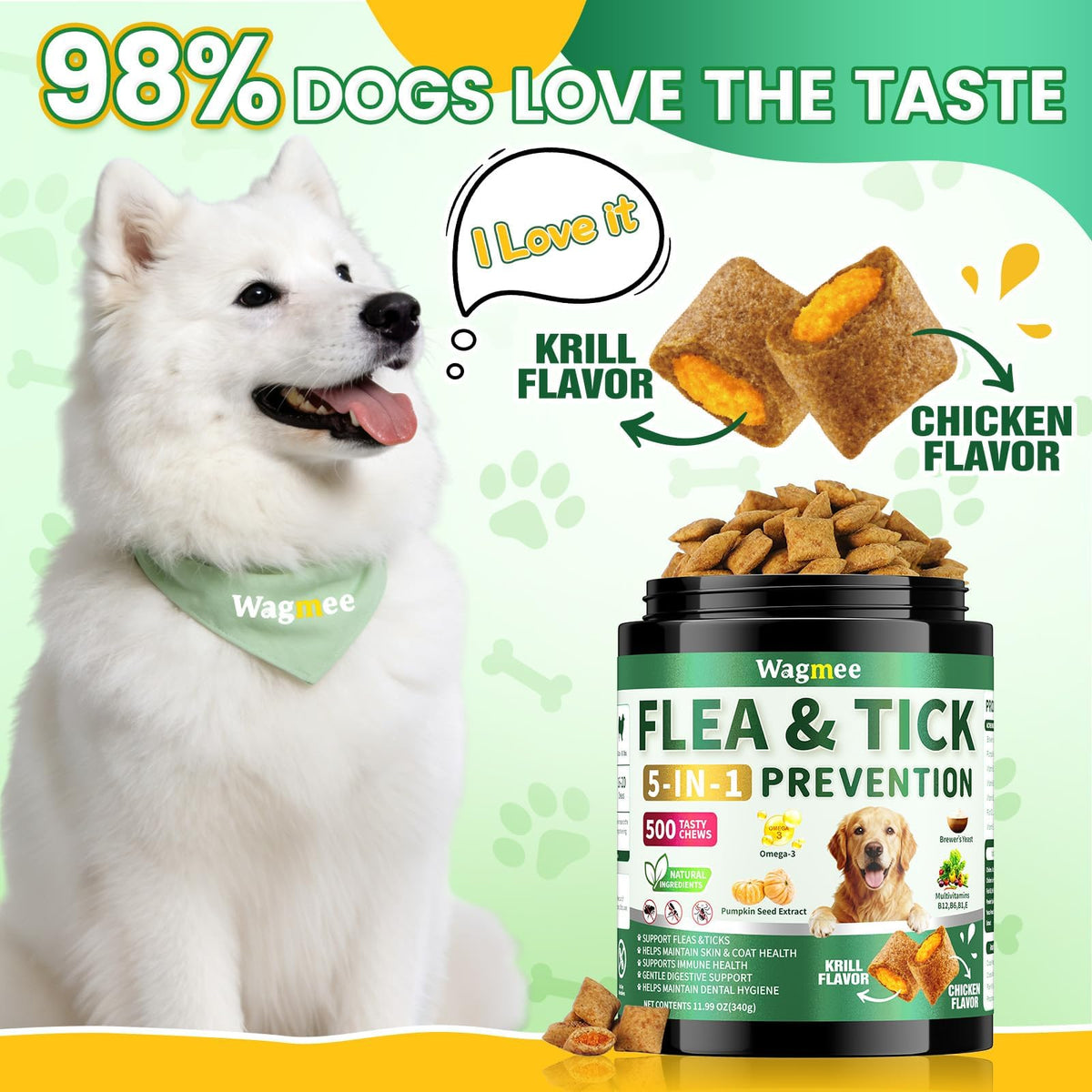 Chicken Flavor Soft Chews F32906