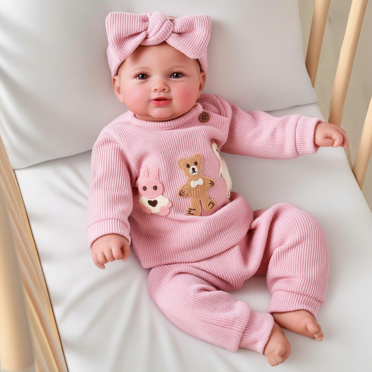 20 Inch Realistic Baby Dolls with Accessories D477984