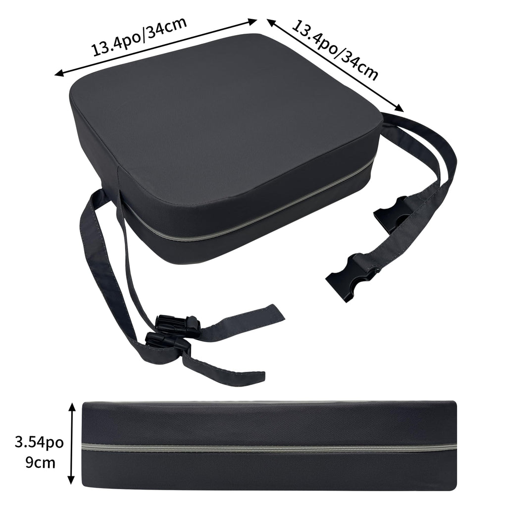 Waterproof High Density Foam Toddler Booster Seat with Non-Slip Bottom Y346752